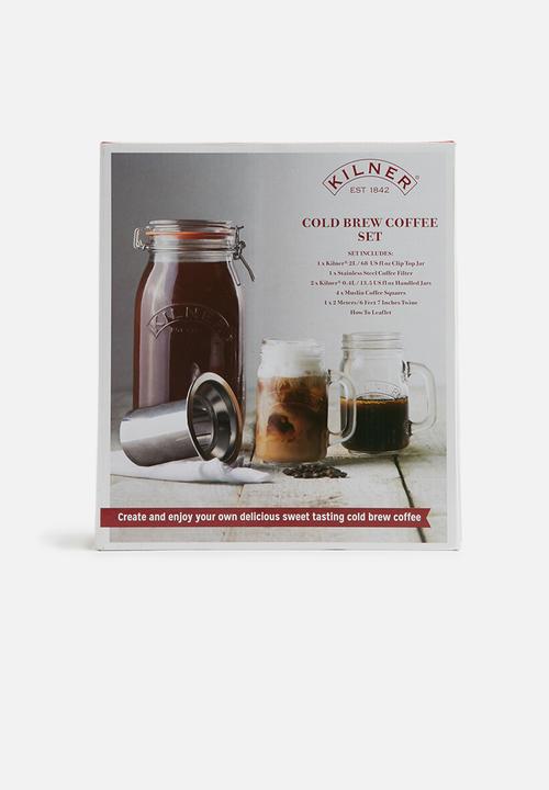 Kilner - Cold brew coffee set