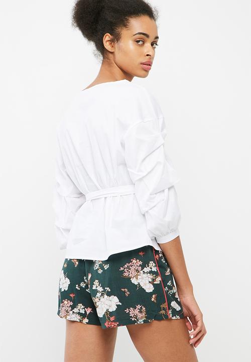 ONLY - Nicoline ruched sleeve top