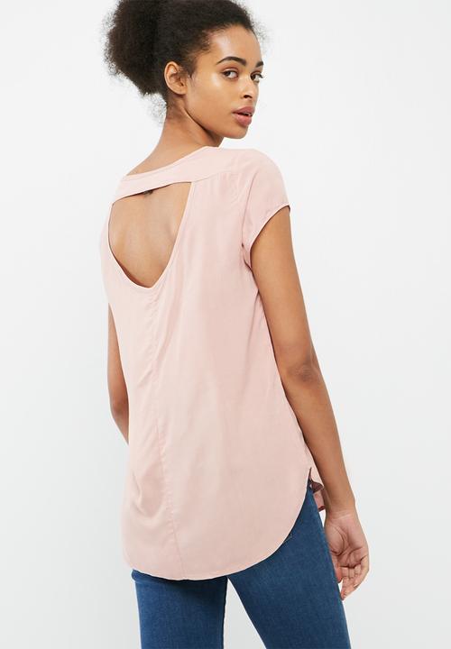 dailyfriday - Open back shell top