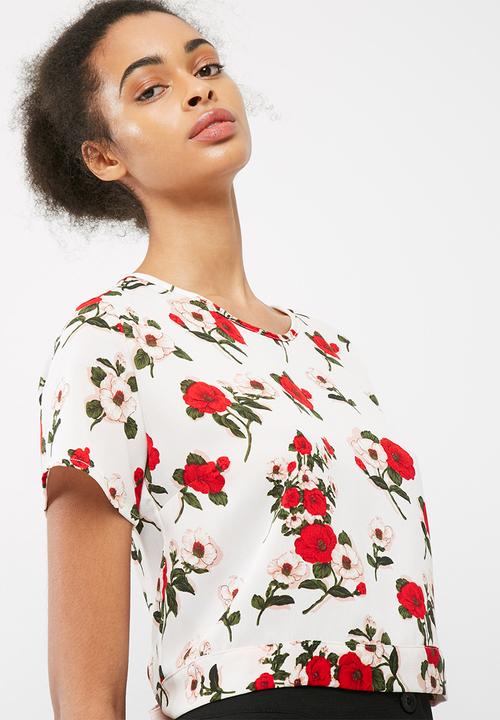 dailyfriday - Wrap back woven blouse