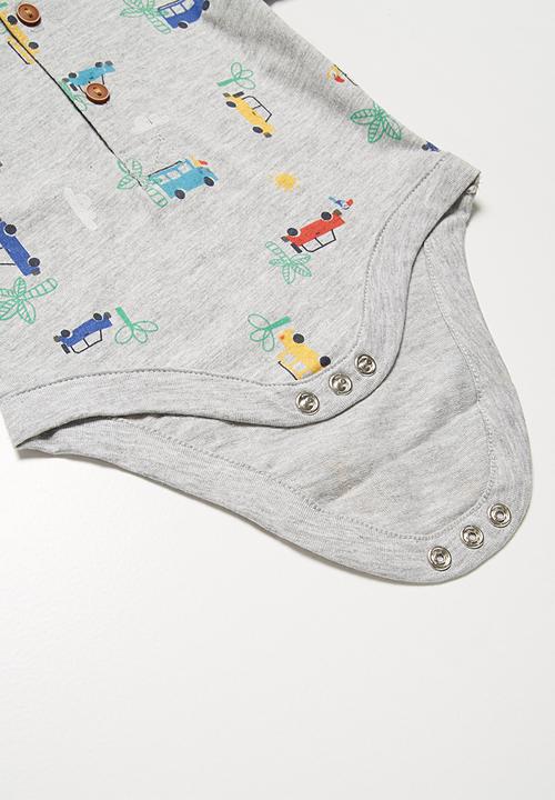 Babaluno - Car print babygrow