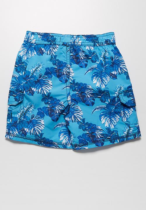 MINOTI - Hibiscus swimshorts - multi