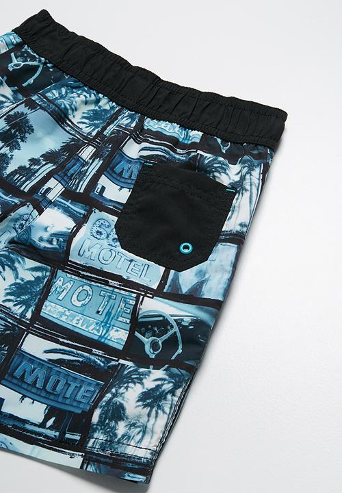 MINOTI - Photo print swimshorts