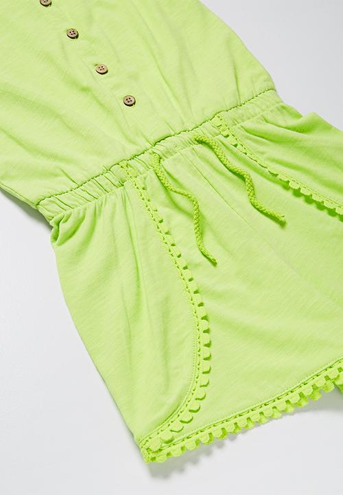 MINOTI - Pom pom playsuit