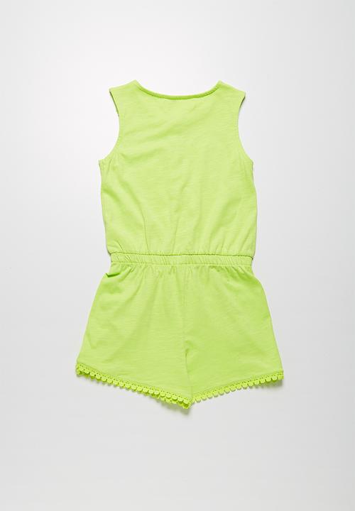 MINOTI - Pom pom playsuit