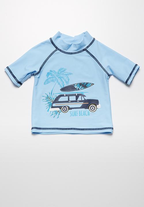 MINOTI - Van shorts and rash vest set