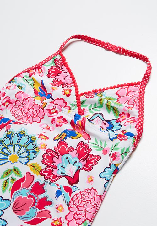 MINOTI - Aqua flower swimsuit