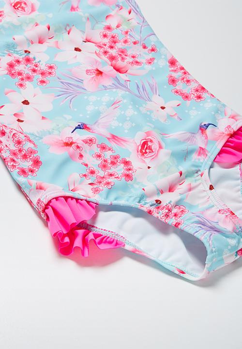 MINOTI - Flower bow swimsuit