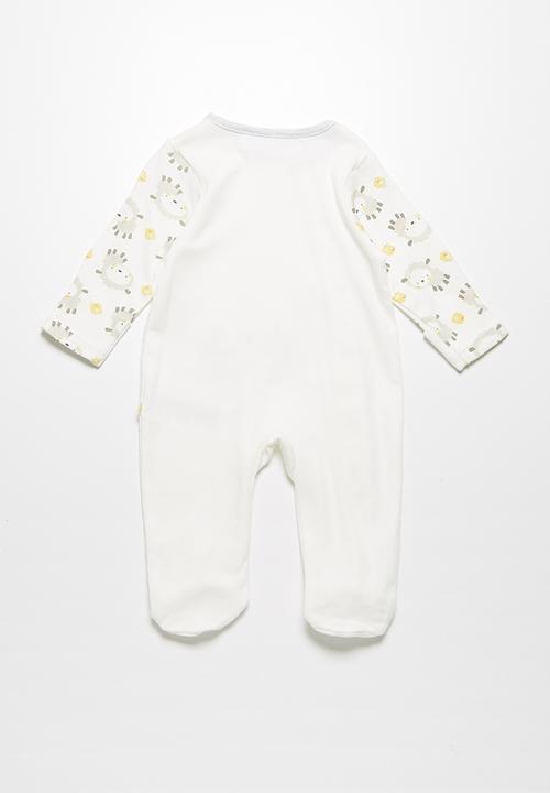 Babaluno - Lamb sleepsuit & hat set