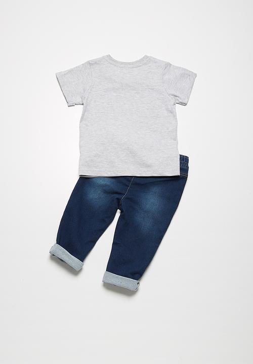 Babaluno - Cali t-shirt and jeans set