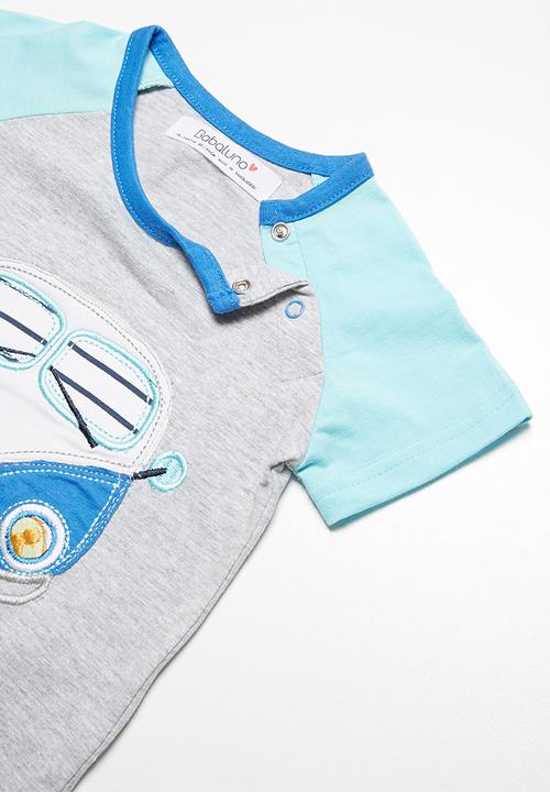 Babaluno - Hippy bus t-shirt and shorts set