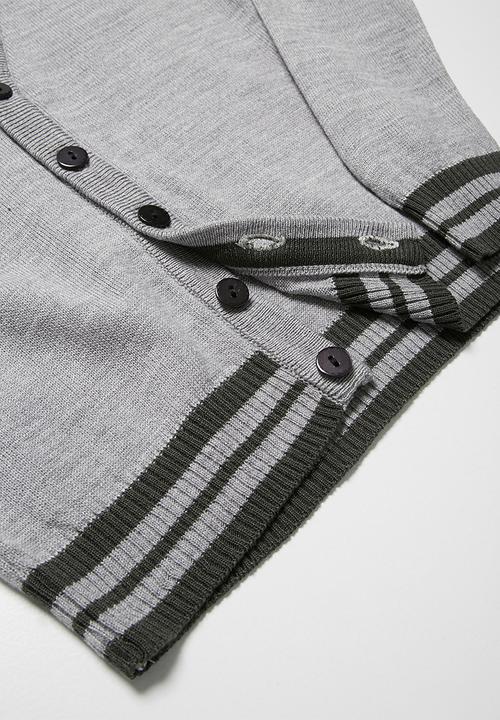 basicthread - Tipped classic cardigan