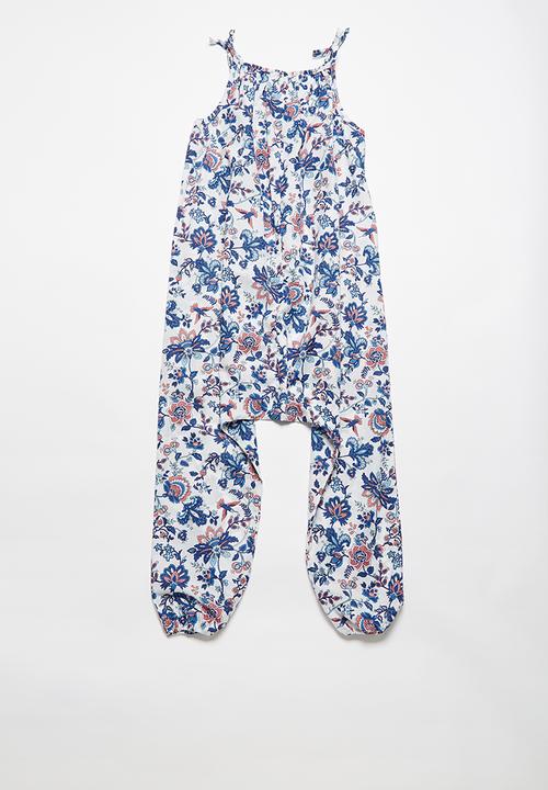 dailyfriday - Shoulder tie jumpsuit