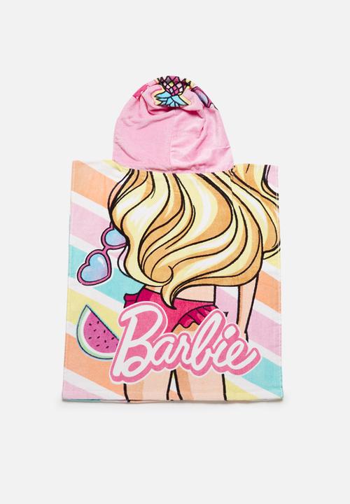 Character Fashion - BARBIE hooded towel