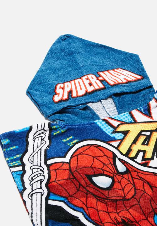 Character Fashion - Spider-Man hooded towel
