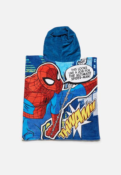 Character Fashion - Spider-Man hooded towel
