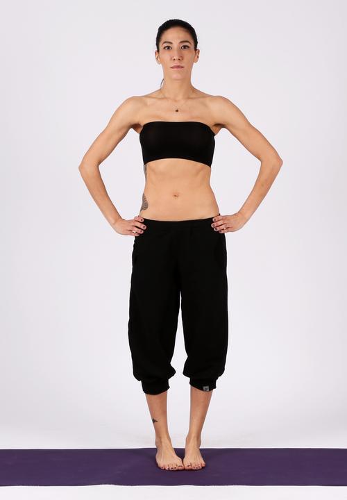 Yoga Utopia - Pretzel Yogawear ¾ Track Pants – Black