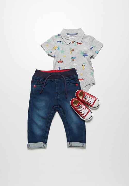 MINOTI - Turn-up jeans