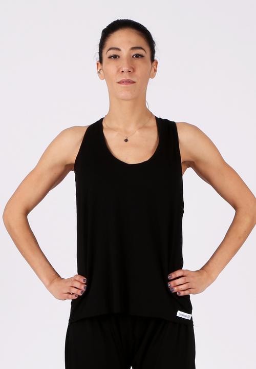 Yoga Utopia - Pretzel Yogawear Vest – Black