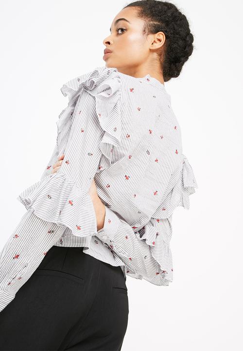 Vero Moda - Marion frill blouse