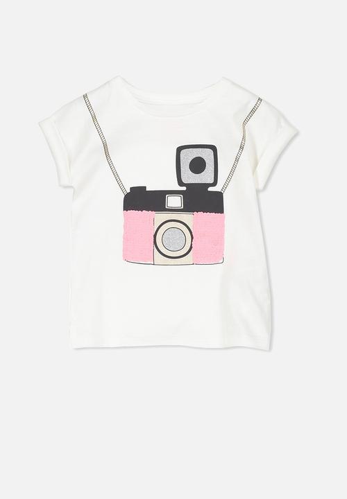 Cotton On - Kids anna step hem tee