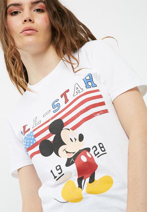 Missguided - All star mickey mouse t-shirt