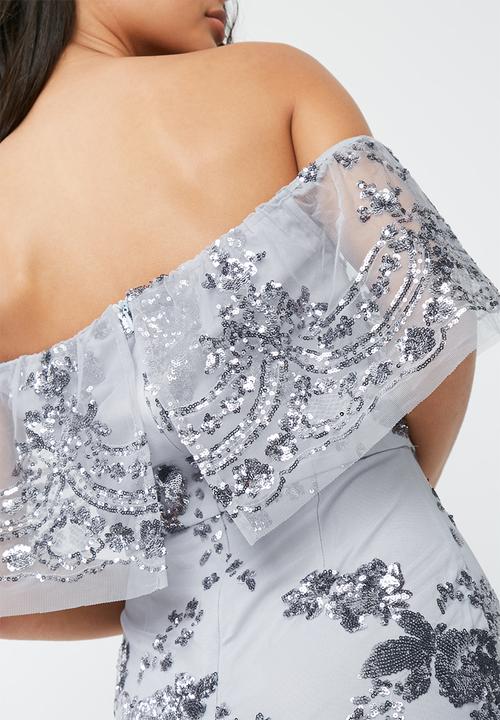 Missguided - Sequin bardot dress