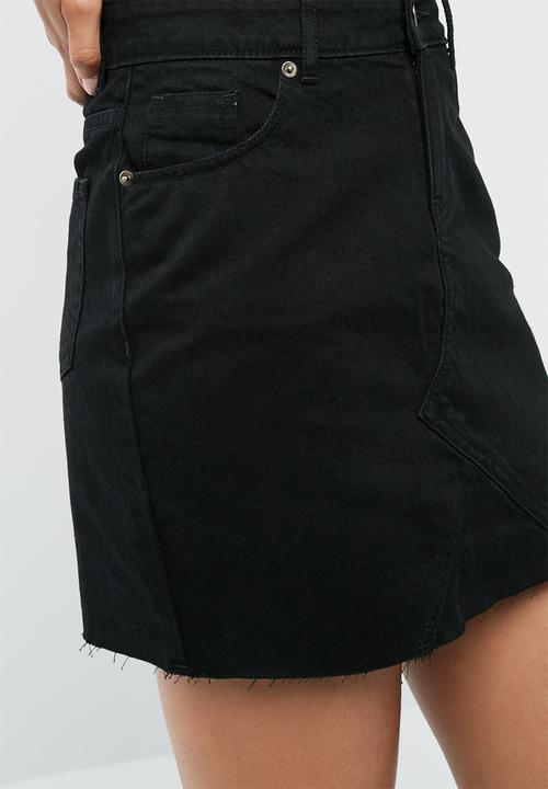 dailyfriday - Denim a line mini skirt