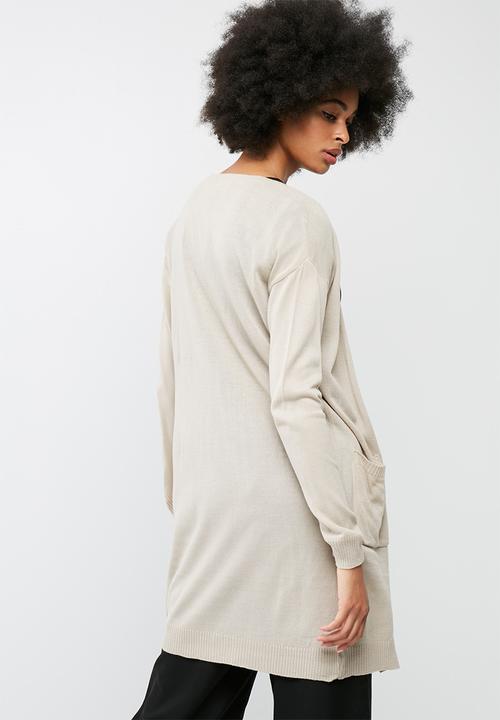 dailyfriday - Pocket detail open cardi