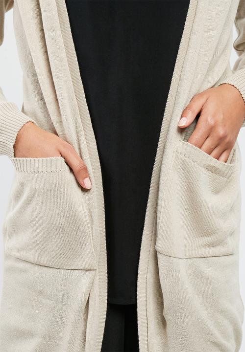 dailyfriday - Pocket detail open cardi