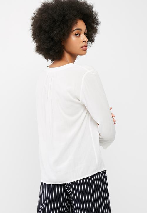 dailyfriday - Mandarin collar blouse