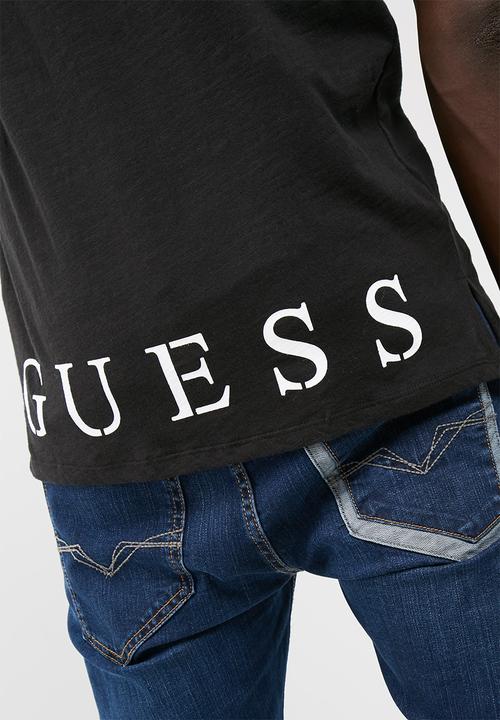 GUESS - S/s guess high low tee
