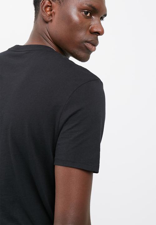 GUESS - S/S basic auto logo crew tee