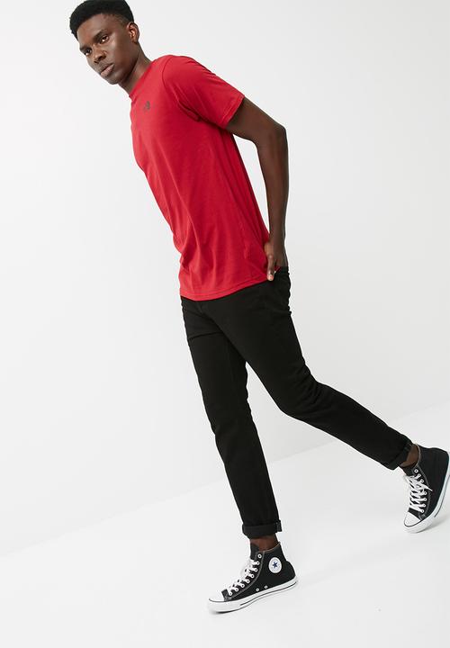 The North Face - Red box tee S/S - Fiery red