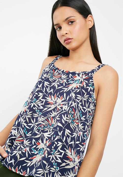 dailyfriday - Woven scoop neck cami