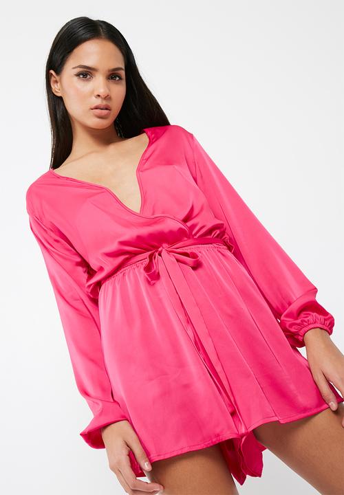 dailyfriday - Longsleeve wrap playsuit