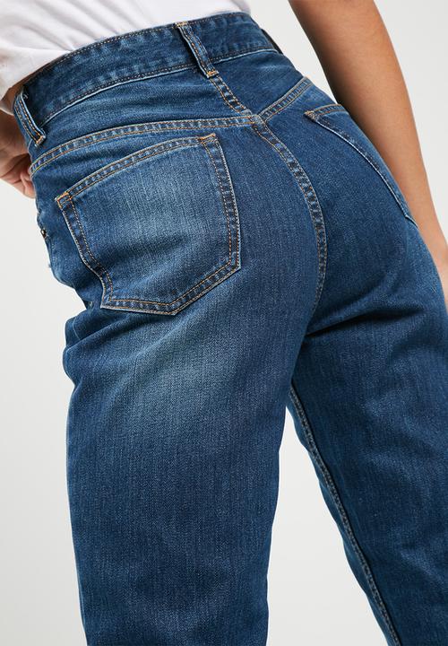 dailyfriday - Classic mom jeans - stone wash