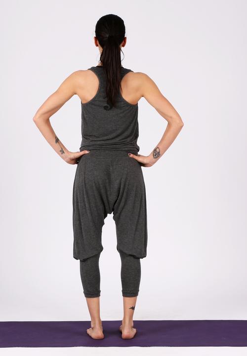 Yoga Utopia - Pretzel Jumpsuit – Grey