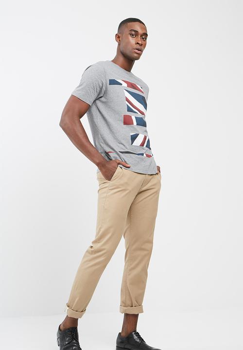 Ben Sherman - Sliced flag tee