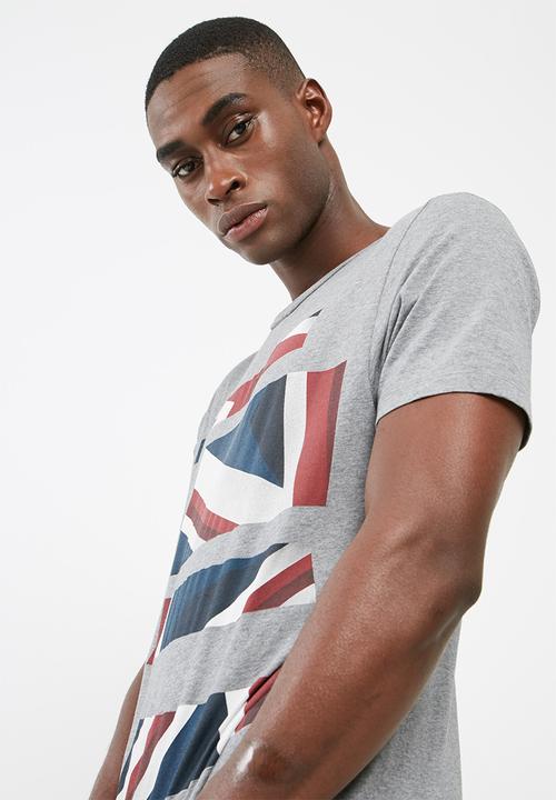 Ben Sherman - Sliced flag tee