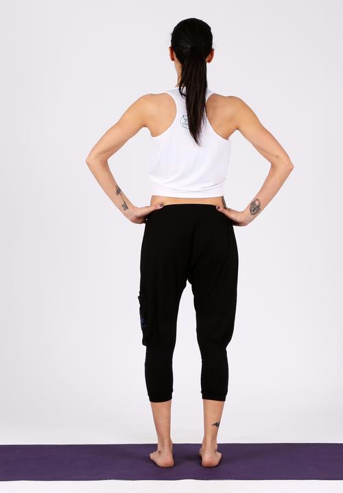 Yoga Utopia - Pretzel Yogawear Indian Top – White