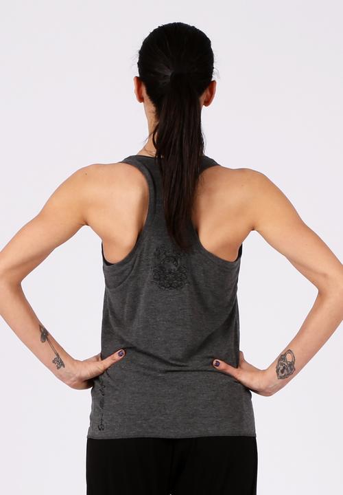 Yoga Utopia - Pretzel Yogawear Vest – Grey
