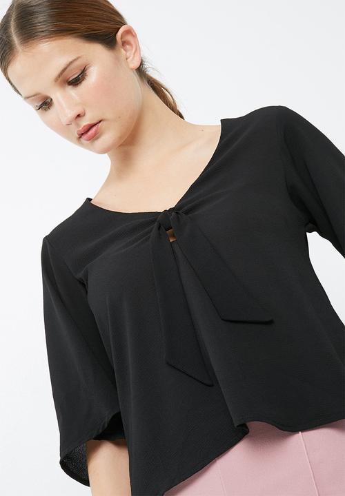 dailyfriday - Knot front blouse