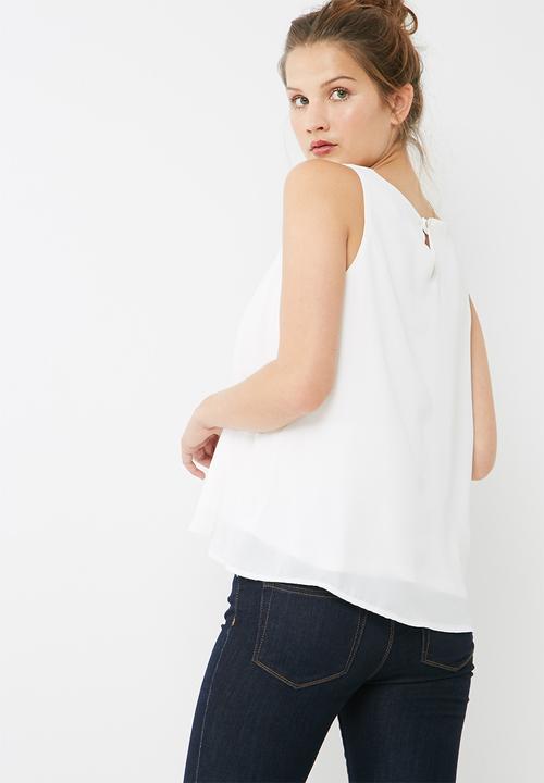 dailyfriday - V neck woven blouse