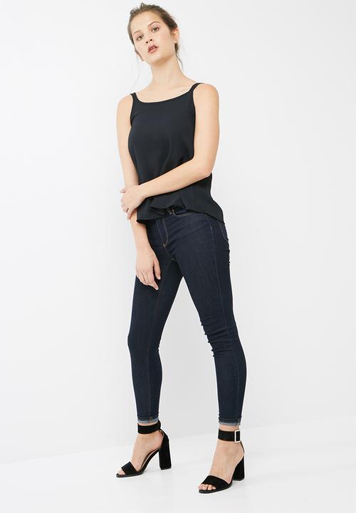 dailyfriday - Woven scoop neck cami