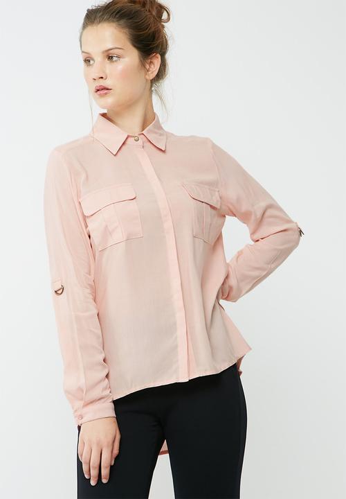 dailyfriday - Button through shirt with dip back