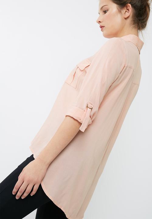 dailyfriday - Button through shirt with dip back