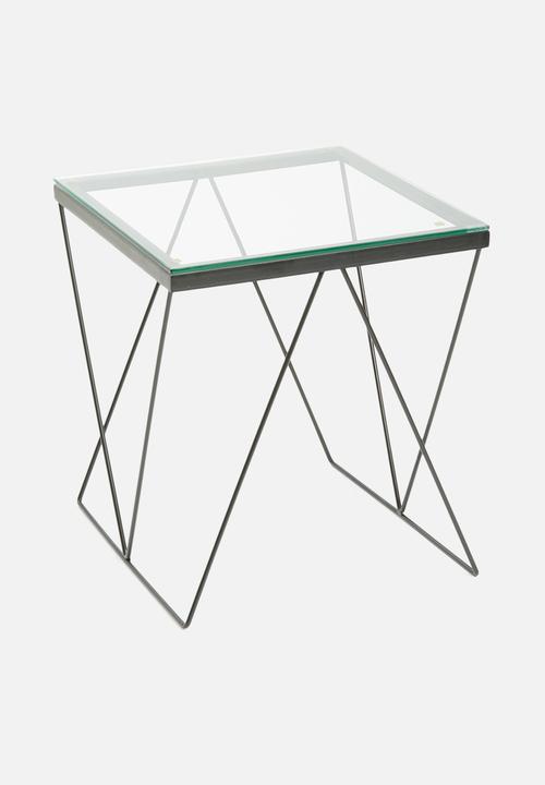 Eleven Past - Square geo side table