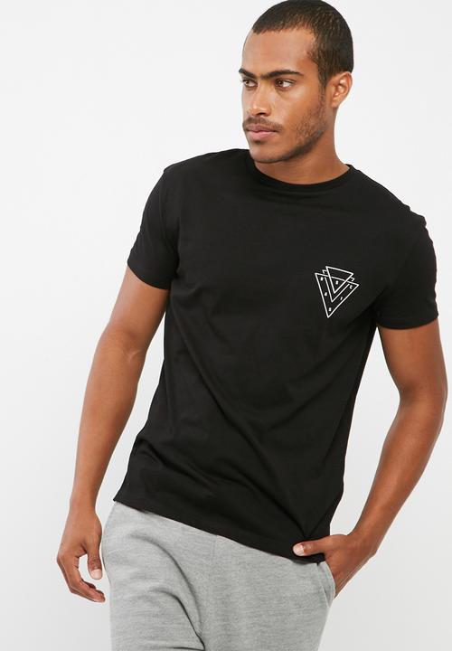 basicthread - Printed Crew Neck Tee
