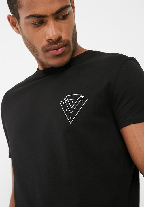 basicthread - Printed Crew Neck Tee